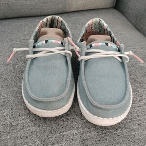 Hey Dude Wendy Boho Denim - size k13